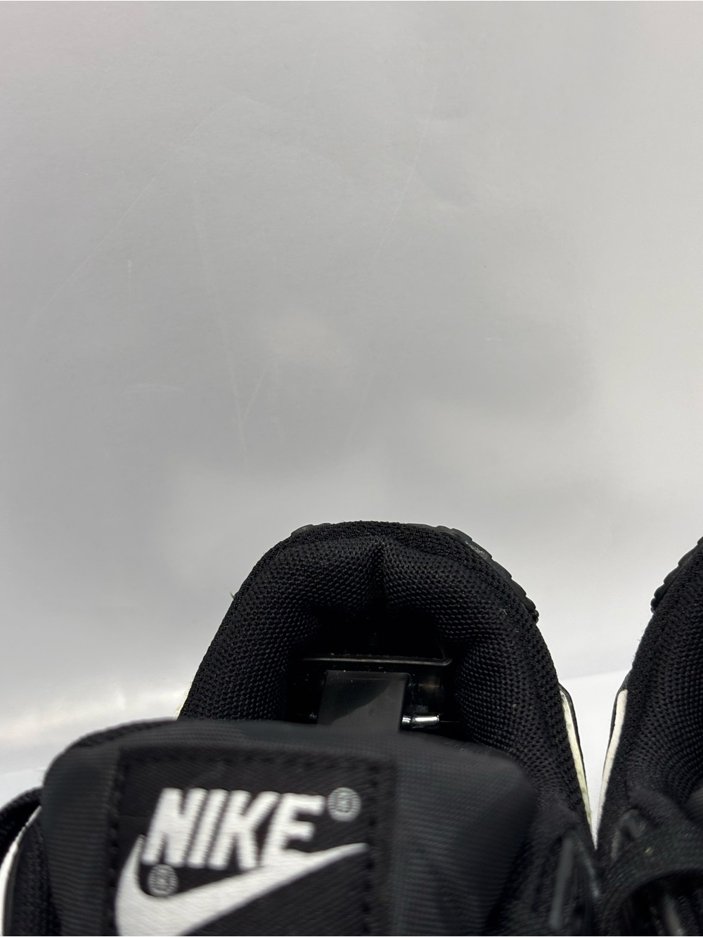 Women's Black & White Air Max Style Sneakers - Picture 9 of 16